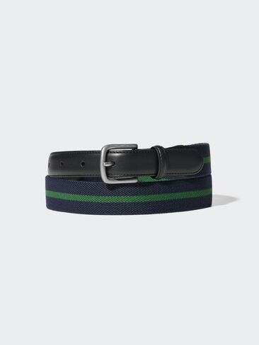 Uniqlo Leather Combination Striped Belt in Saudi Arabia