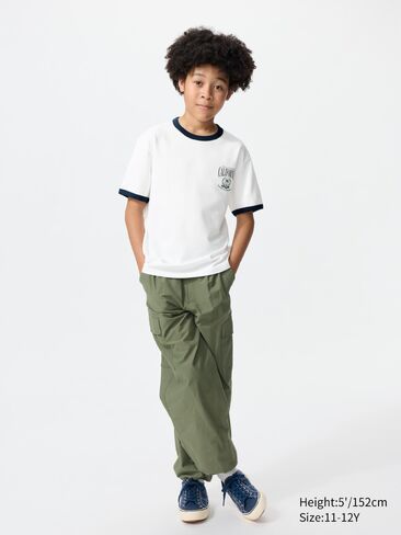 تي شيرت Uniqlo AIRism قطن برسومات in Kuwait