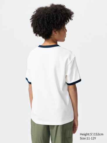 تي شيرت Uniqlo AIRism قطن برسومات in Kuwait
