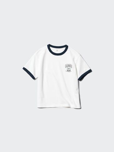 تي شيرت Uniqlo AIRism قطن برسومات in Kuwait
