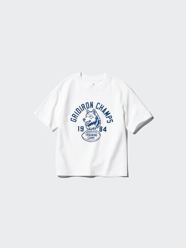 تي شيرت Uniqlo AIRism قطن برسومات in Kuwait