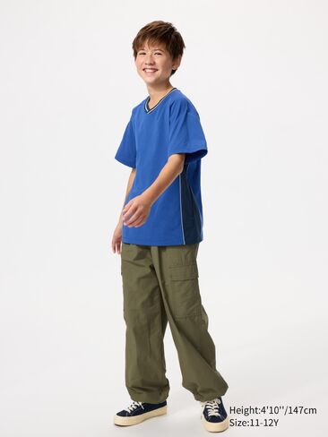 Uniqlo DRY-EX V-Neck T-Shirt | Bicolor in Saudi Arabia
