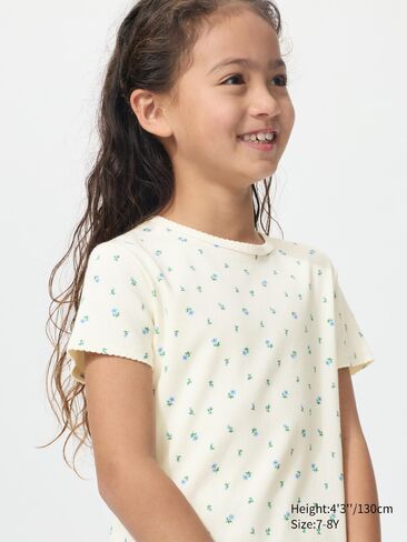 Uniqlo Ribbed T-Shirt | Flower in Saudi Arabia