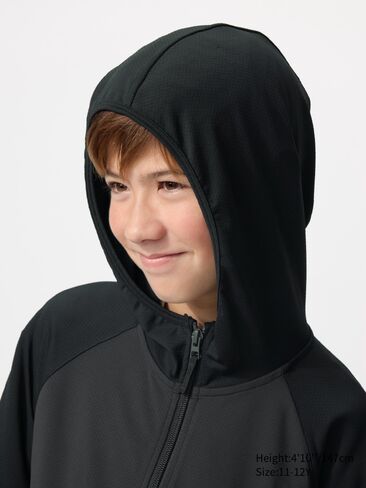 Uniqlo AIRism UV Protection Full-Zip Hoodie in Saudi Arabia