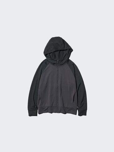 Uniqlo AIRism UV Protection Full-Zip Hoodie in Saudi Arabia