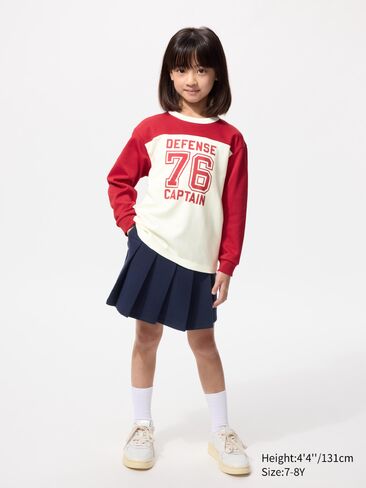 Uniqlo AIRism Cotton Long Sleeve T-Shirt | Graphic in Saudi Arabia