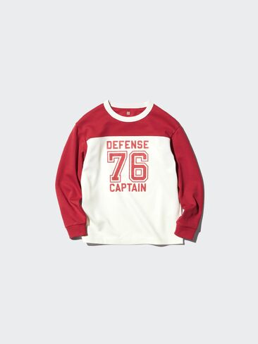 Uniqlo AIRism Cotton Long Sleeve T-Shirt | Graphic in Saudi Arabia