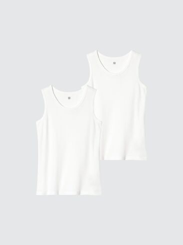 سترة داخلية من القطن Uniqlo | 2 حزمة in Saudi Arabia
