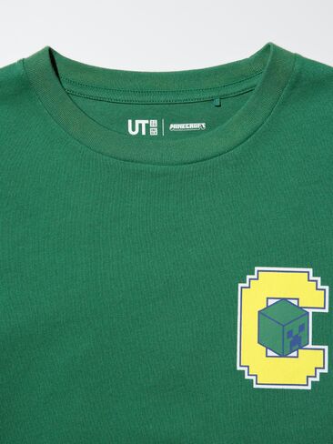 تي شيرت برسومات Uniqlo Minecraft UT in Saudi Arabia