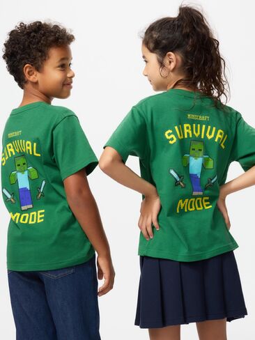 تي شيرت برسومات Uniqlo Minecraft UT in Saudi Arabia