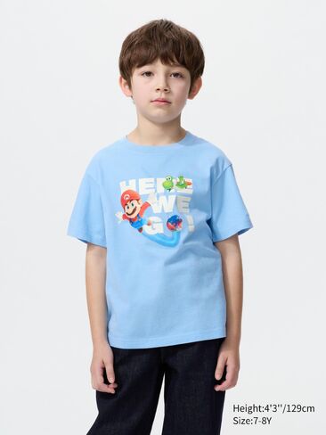 تي شيرت برسومات Uniqlo The Super Mario Galaxy Movie UT in Saudi Arabia
