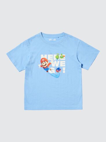 تي شيرت برسومات Uniqlo The Super Mario Galaxy Movie UT in Saudi Arabia