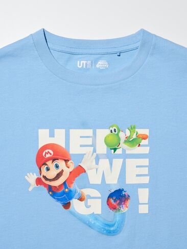 تي شيرت برسومات Uniqlo The Super Mario Galaxy Movie UT in Saudi Arabia