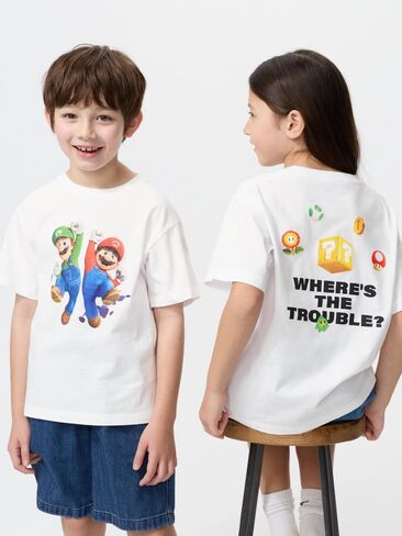 تي شيرت برسومات Uniqlo The Super Mario Galaxy Movie UT in Saudi Arabia