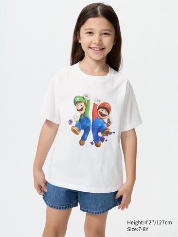 تي شيرت برسومات Uniqlo The Super Mario Galaxy Movie UT in Saudi Arabia