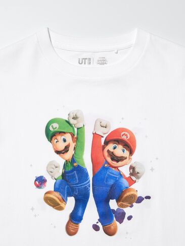 تي شيرت برسومات Uniqlo The Super Mario Galaxy Movie UT in Saudi Arabia