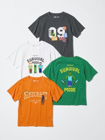 Uniqlo Minecraft UT Graphic T-Shirt in Saudi Arabia