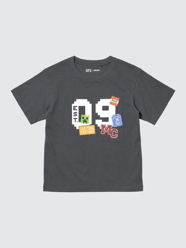 تي شيرت برسومات Uniqlo Minecraft UT in Saudi Arabia