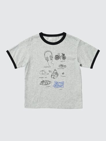 تي شيرت برسومات Uniqlo Jason Polan UT in Kuwait