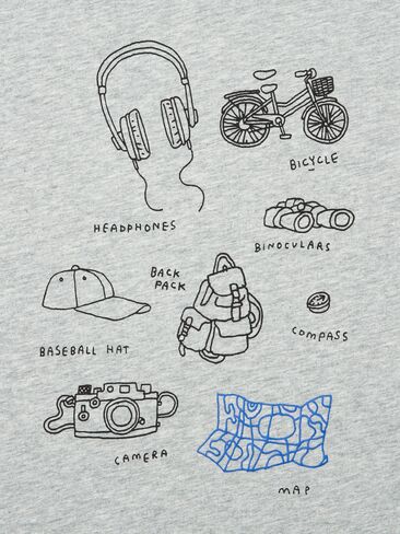 تي شيرت برسومات Uniqlo Jason Polan UT in Kuwait