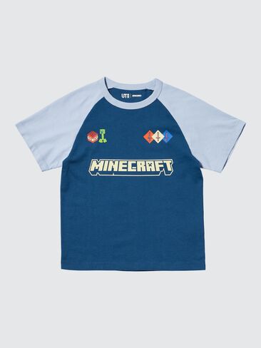 تي شيرت برسومات Uniqlo Minecraft UT in Kuwait