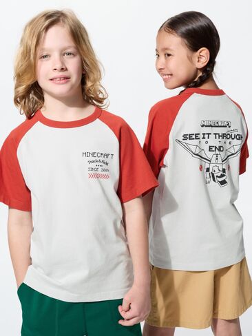 تي شيرت برسومات Uniqlo Minecraft UT in Kuwait
