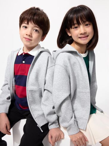 Uniqlo DRY Sweat Full-Zip Hoodie in Saudi Arabia