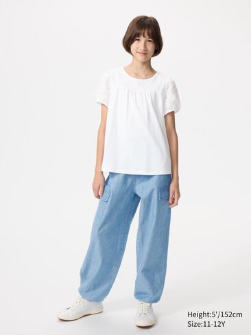 Uniqlo Cargo Jogger Pants | Chambray in Saudi Arabia