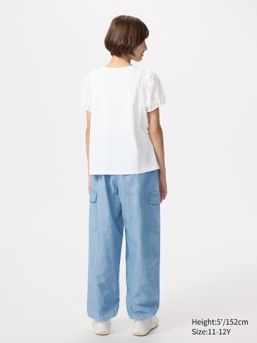 Uniqlo Cargo Jogger Pants | Chambray in Saudi Arabia