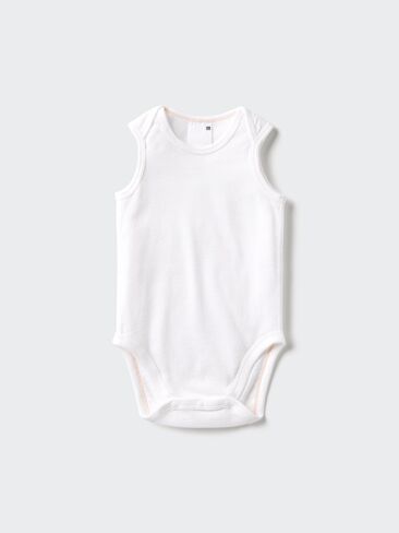Uniqlo Baby Sleeveless Cotton Mesh Bodysuits in Saudi Arabia