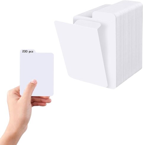 QINGUANG Trading Card Dividers White | 180PCS Vertical Paper Cards Divider Organizer for Standard Baseball/MTG/TCG/Sports/Game Cards | Paper Separator Organizer for Card Storage Box in Saudi Arabia