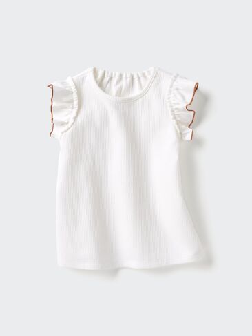Uniqlo Baby AIRism Cotton T-Shirt | Frilled in Saudi Arabia