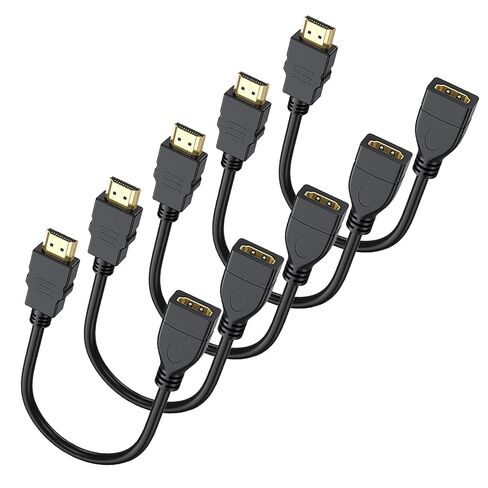 HDMI Extender Cable 5FT, 4K HDMI Extension Cable Male to Female Adapter Cord Supports 4K@60Hz, 2K@144Hz, HDR, ARC, 18Gbps Compatible with Fire TV Stick, Roku, HDTV, Laptop, PS5/PS4, Xbox in Saudi Arabia