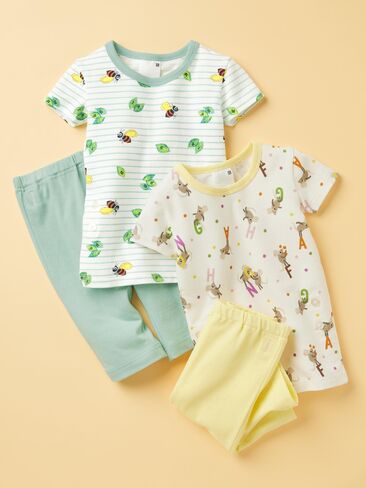 Uniqlo Baby The Picture Book Collection DRY Pajamas | Short Sleeve in Saudi Arabia