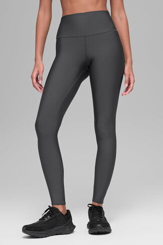 Alo Yoga High-Waist Airlift Legging - Anthracite in Saudi Arabia