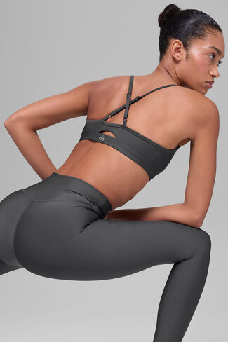 Alo Yoga High-Waist Airlift Legging - Anthracite in Saudi Arabia