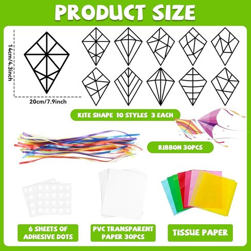 30 Sets Thanksgiving Suncatcher Craft Kit DIY Pumpkin Window Stained Glass Effect Paper Halloween Home School Classroom Decoration Pumpkin Art Craft Creative Activity Project Kid Gift Favor in Saudi Arabia