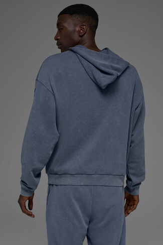 Alo Yoga Chill Vintage Wash Hoodie - Bluestone Wash in Saudi Arabia