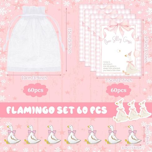 Quelay 60 Sets Flamingo Gift for Women Employee Appreciation Gifts Bulk Positive Pink Flamingo Pins You're Flamazing Inspirational Notecard Thank You for Coworker Staff Volunteer Teacher Pocket Favor in Saudi Arabia