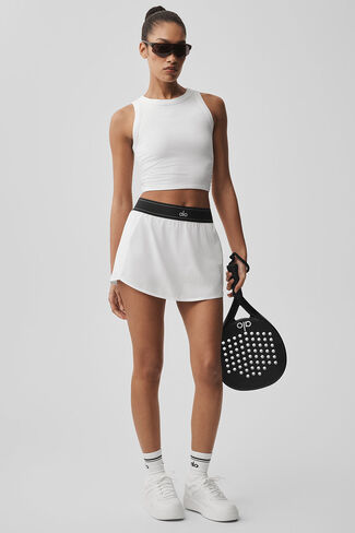 Alo Yoga Sway Bra Tank - White in Saudi Arabia