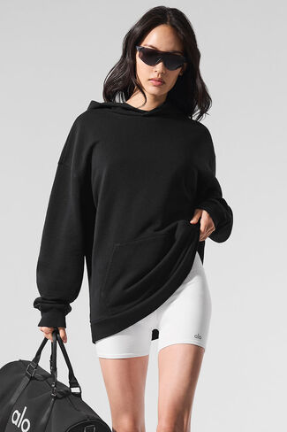 Alo Yoga Chill Hoodie - Black in Saudi Arabia