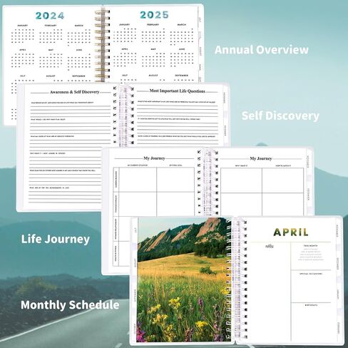 Planner 2025-2026 ، 18 شهرًا ، منظم المخطط الأسبوعي الأكاديمي اليومي الشهري ، يوليو. 2025 - ديسمبر 2026 ، 8.5 × 9.8 "جدول أعمال مع علامات تبويب الصفحة ، صفحة فاصل ، مجلد جيب ، إشارة مرجعية ، ملصقات ومذكرات لزجة in Saudi Arabia