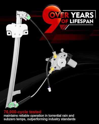 منظم نوافذ الطاقة لجانب الراكب الأمامي الأيمن مع محرك لـ: -Mazda Protege 1999 2000 2001 2002 2003، Protege5 2002 2003، 4 أبواب سيدان، استبدال موصل 2 دبابيس # BJ0E-58-590D 741-741 in Saudi Arabia