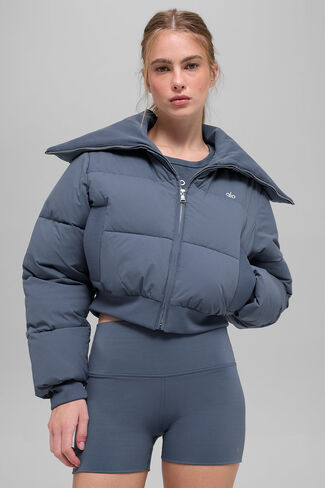 Alo Yoga Captivate Puffer - Bluestone in Saudi Arabia
