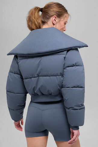 Alo Yoga Captivate Puffer - Bluestone in Saudi Arabia