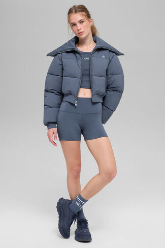 Alo Yoga Captivate Puffer - Bluestone in Saudi Arabia