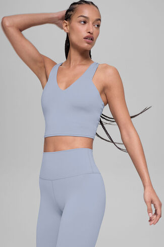 Alo Yoga Airbrush Real Bra Tank - Winter Frost in Saudi Arabia