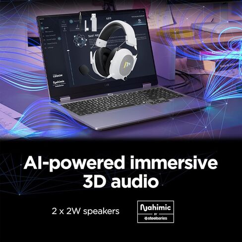 كمبيوتر محمول للألعاب Lenovo LOQ، شاشة 15.6 بوصة FHD 144 هرتز، AMD Ryzen 7 250، NVIDIA GeForce RTX 5050، ذاكرة الوصول العشوائي 16 جيجابايت، 512 جيجابايت SSD، Wi-Fi 6، لوحة مفاتيح بإضاءة خلفية، Win 11 Home، Luna Grey، مع ملحقات Mytrix Lifetime Office in Kuwait