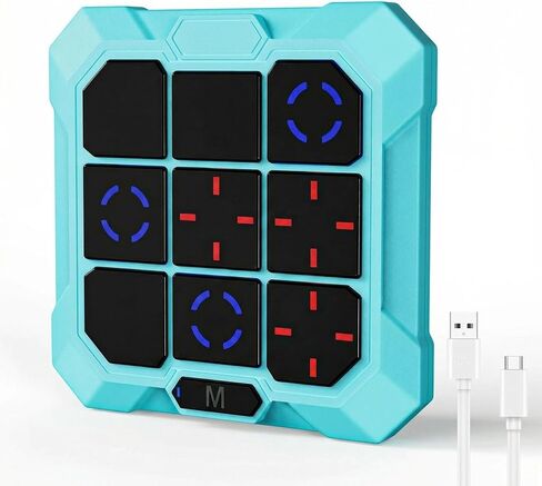 لعبة TIC TAC Toe ، 6 في 1 TIC TIC TIC مع كتم الصوت وإعادة الشحن - لعبة لوحة السفر المحمولة للأطفال الذين تتراوح أعمارهم in Kuwait