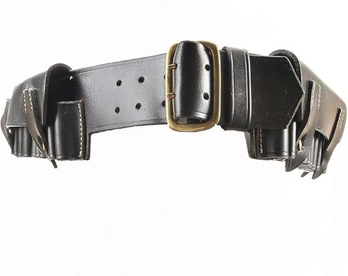 British Victorian Era Martini-Henry P-1882 Brown Leather Ammunition Bandolier - 50 Round Capacity in Saudi Arabia